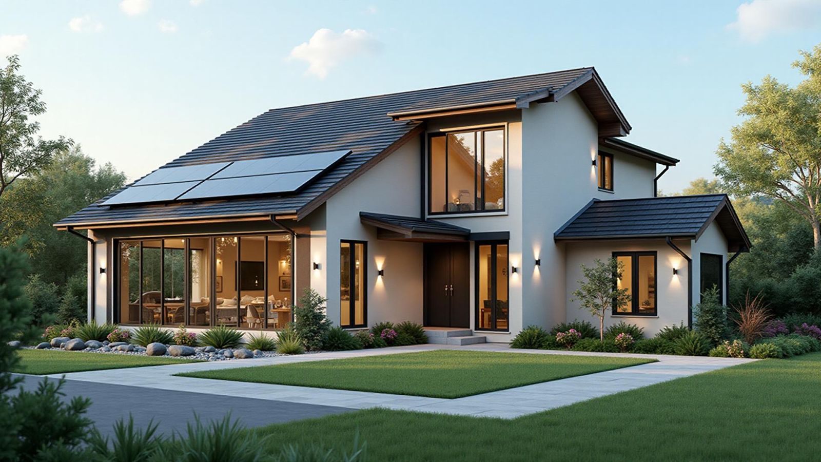 Smart home technology - inteligentný dom s fotovoltaikou